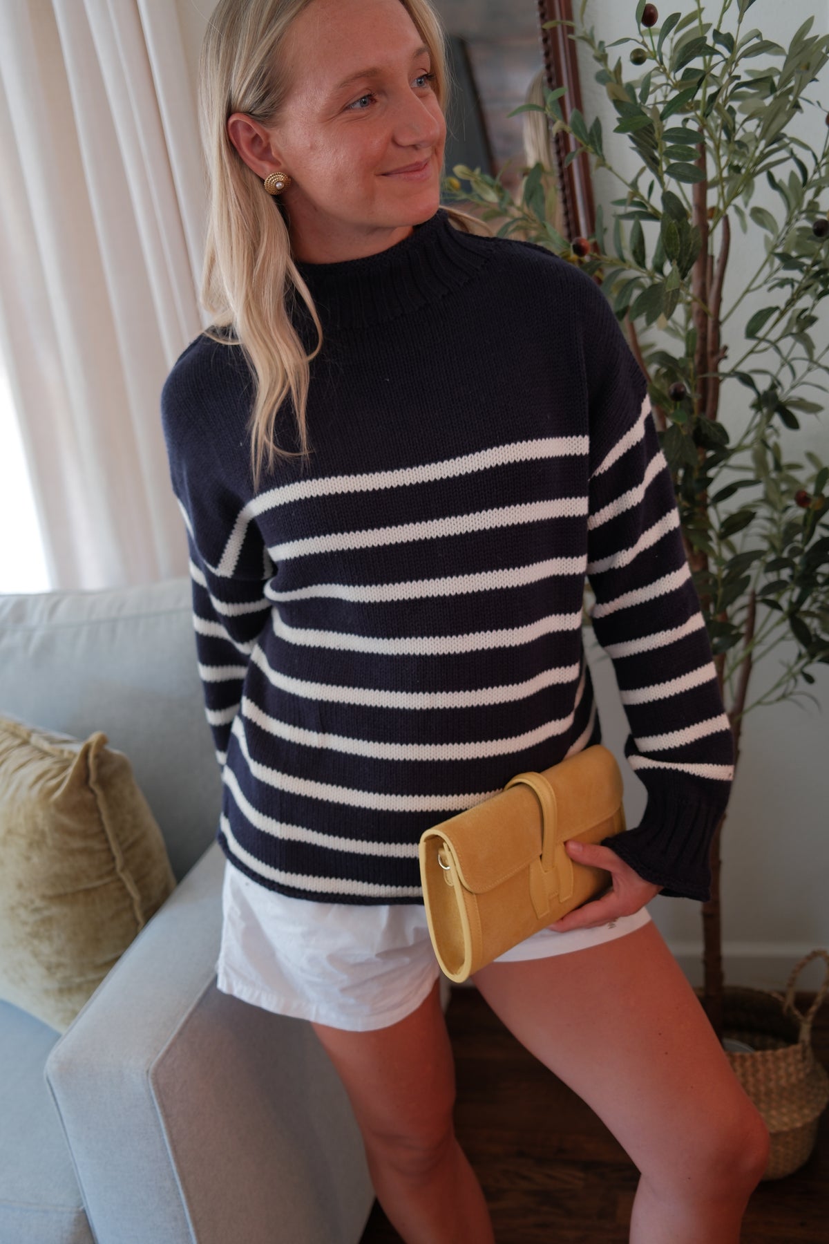 The Sunday Soft Highneck - Navy